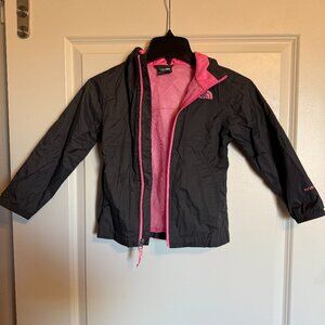 The North Face Girl's Hooded Jacket Shell – Size XXS